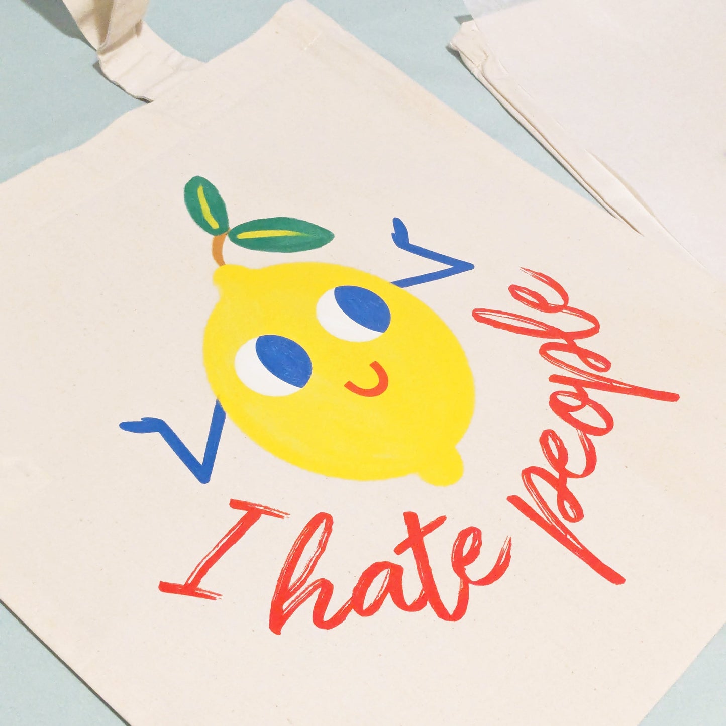Totebag Limón Odia personas