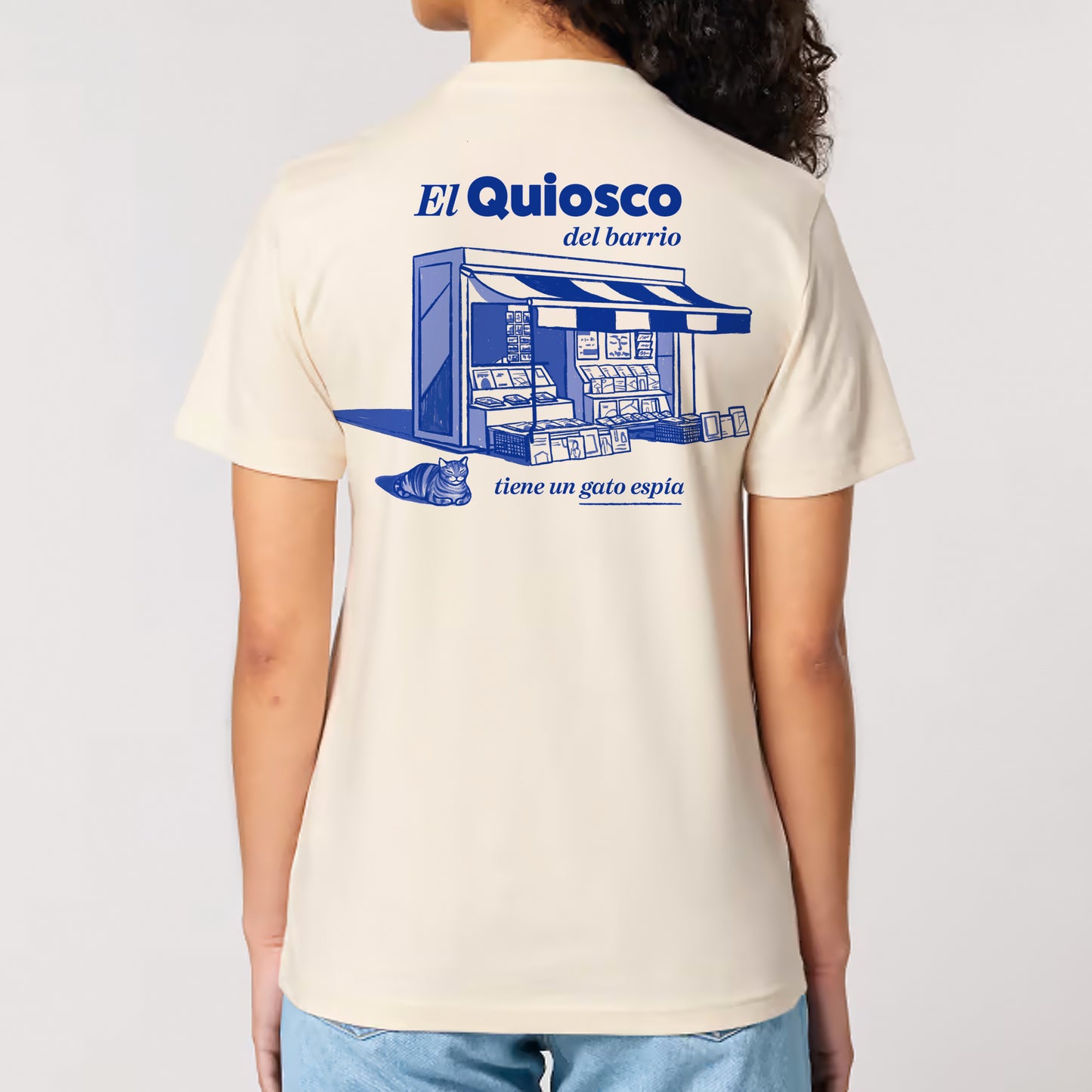 Camiseta Quiosco y Gato Espía