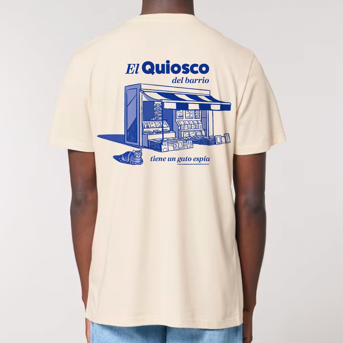 Camiseta Quiosco y Gato Espía