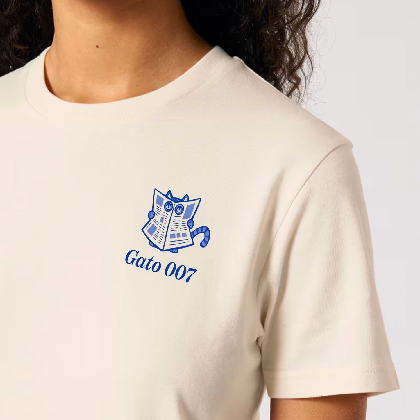 Camiseta Quiosco y Gato Espía