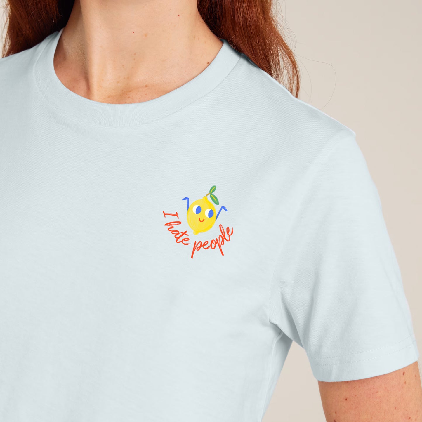 Camiseta Humor Limón - I Hate People