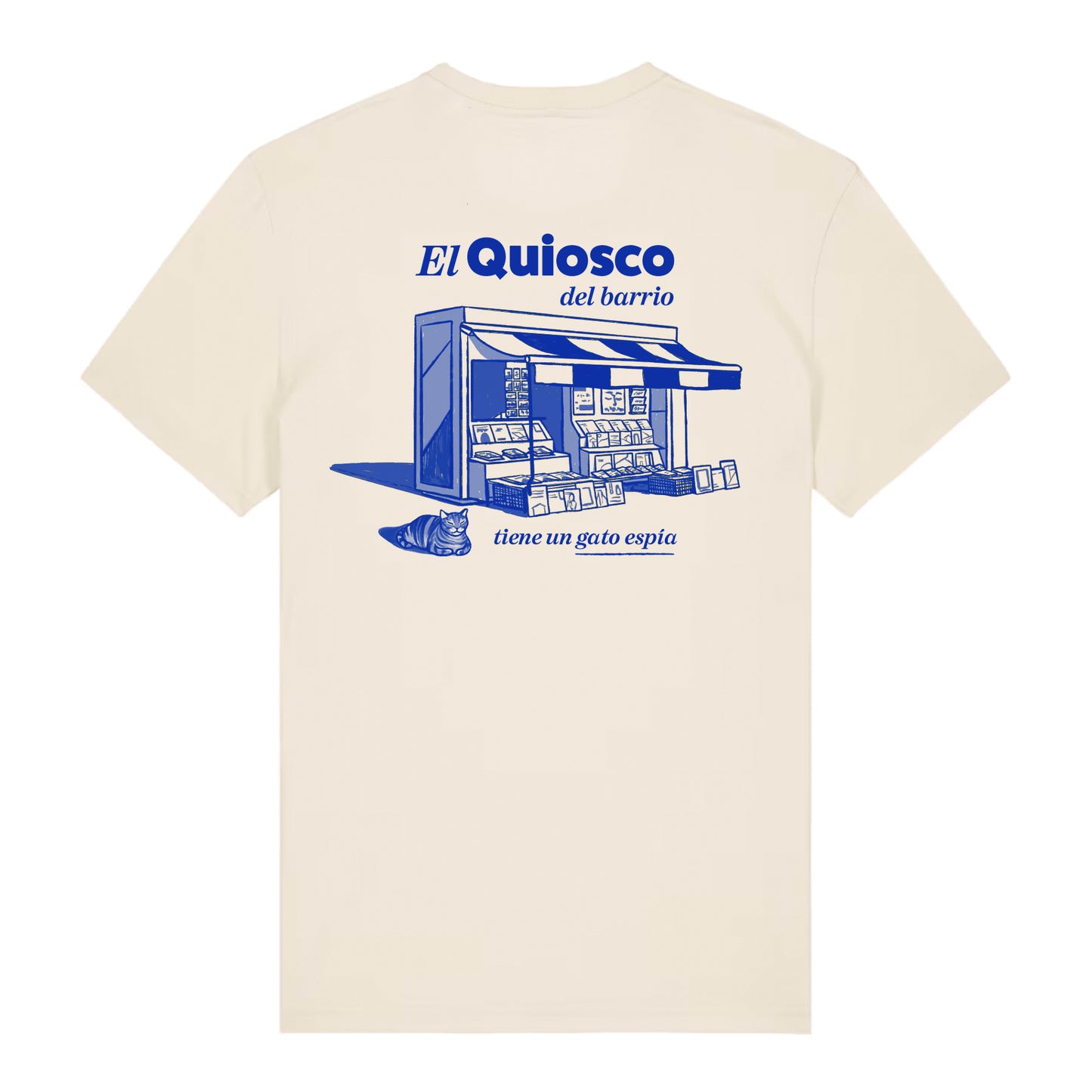 Camiseta Quiosco y Gato Espía
