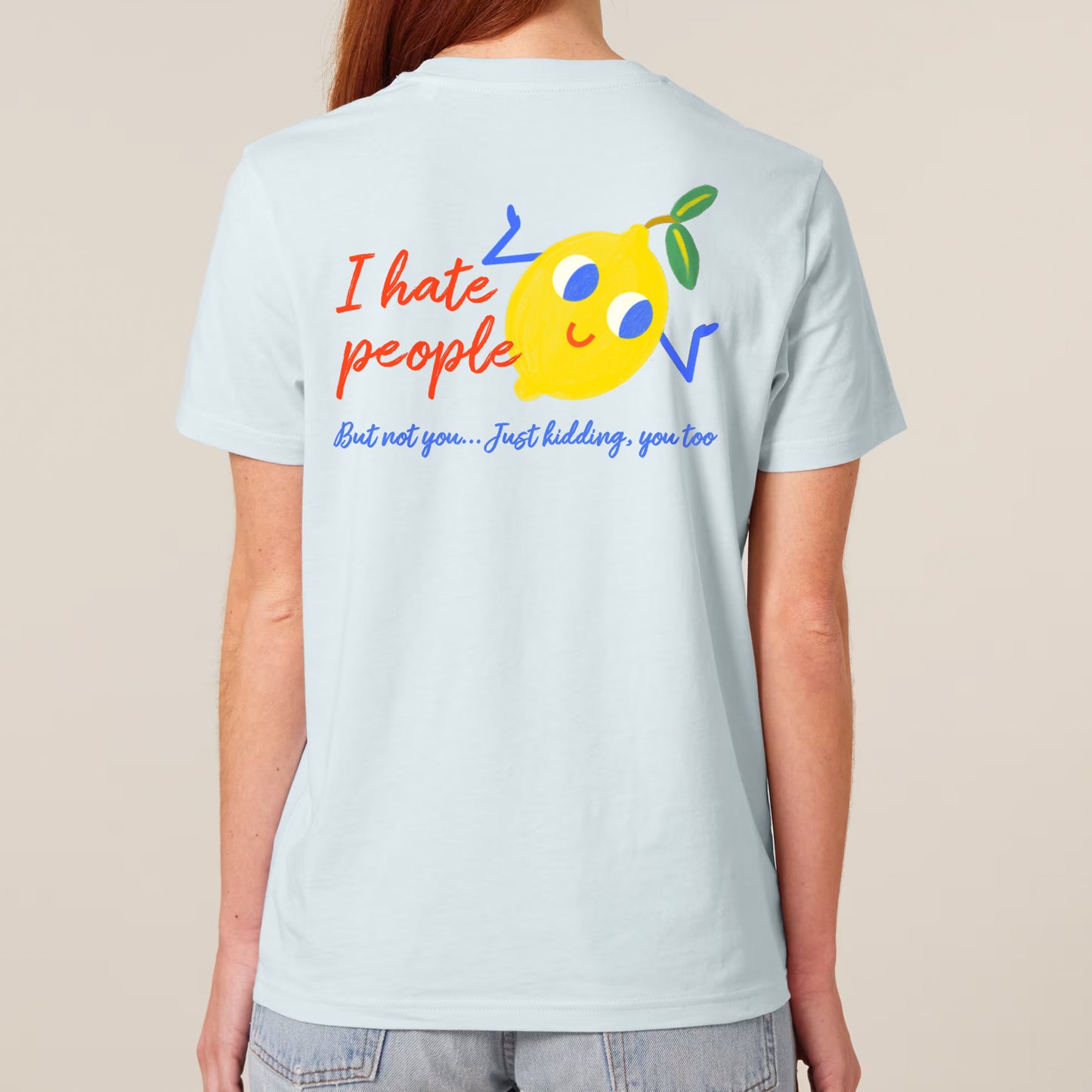 Camiseta Humor Limón - I Hate People