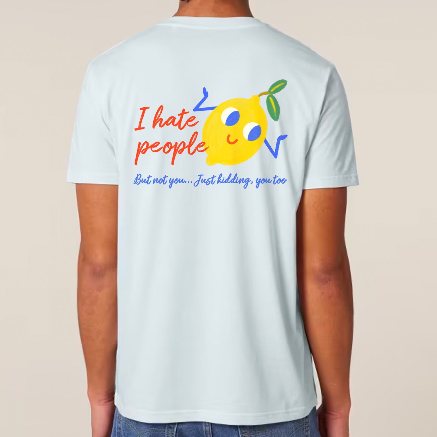 Camiseta Humor Limón - I Hate People