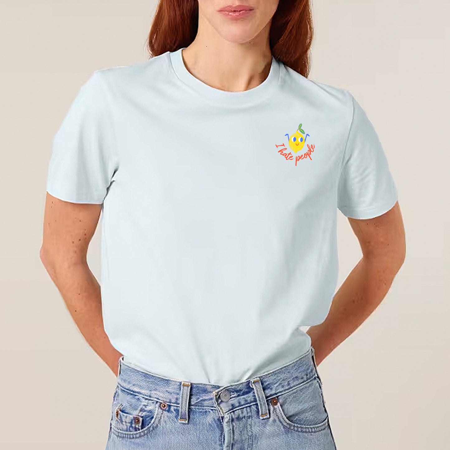 Camiseta Humor Limón - I Hate People