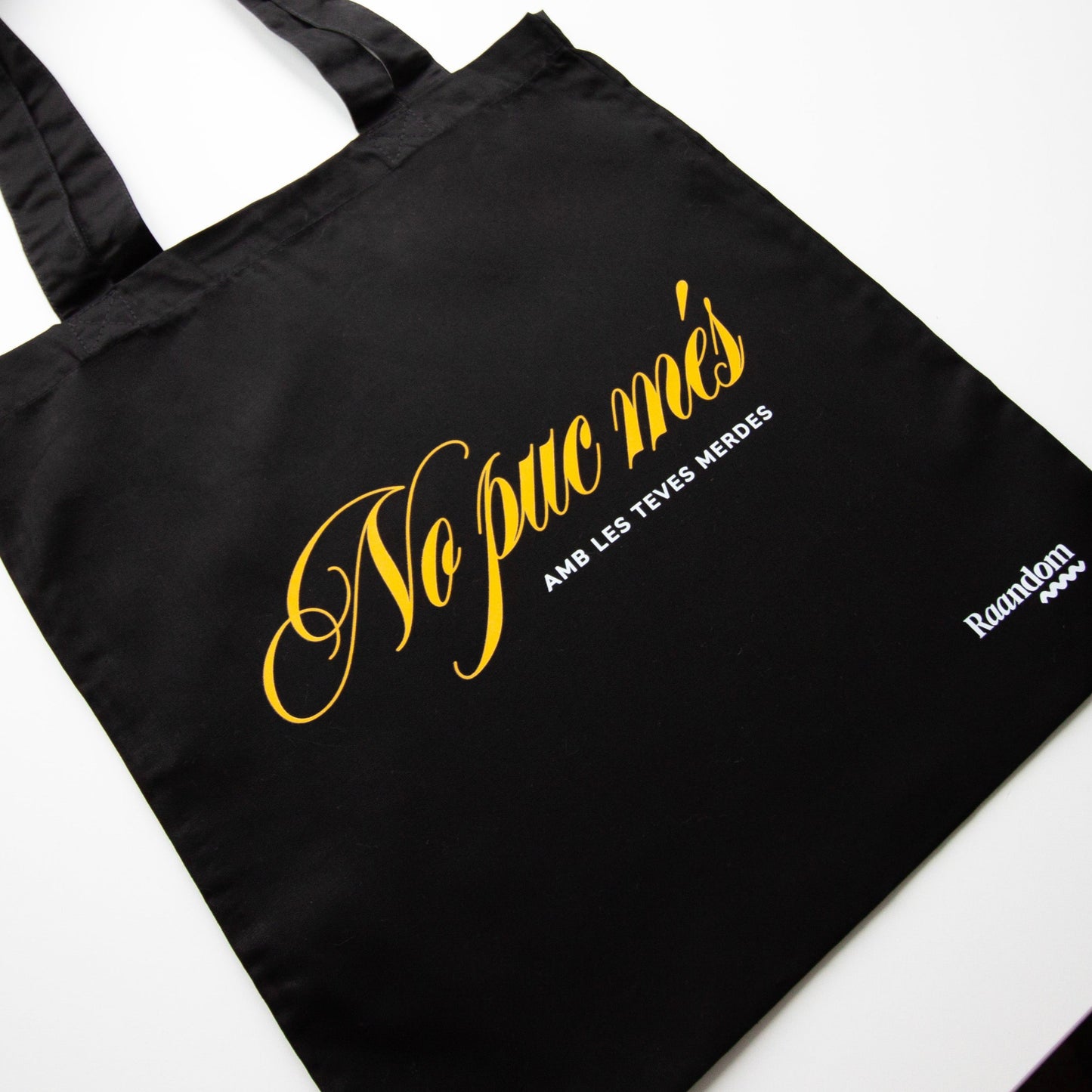 Totebag No Puc Més