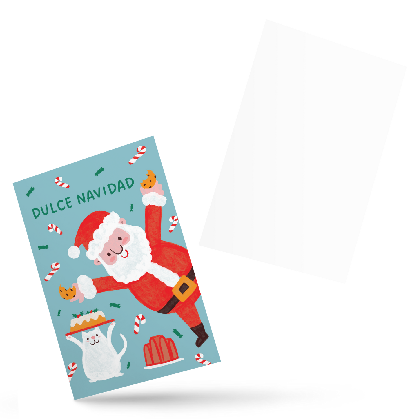 Postal Navidad Papa Noel