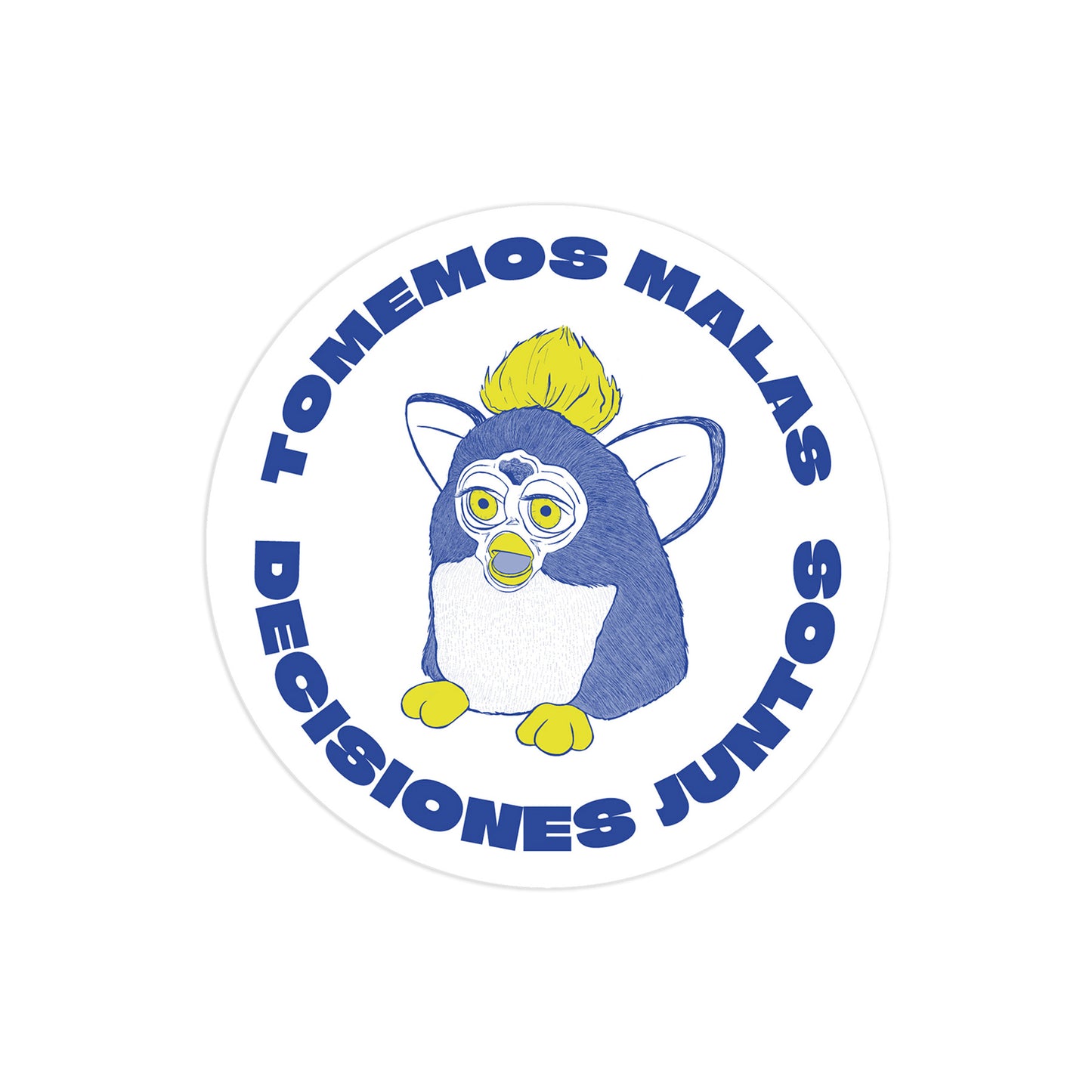 Pegatina Furby