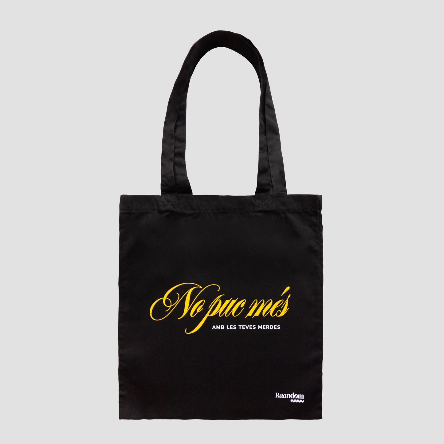 Totebag No Puc Més