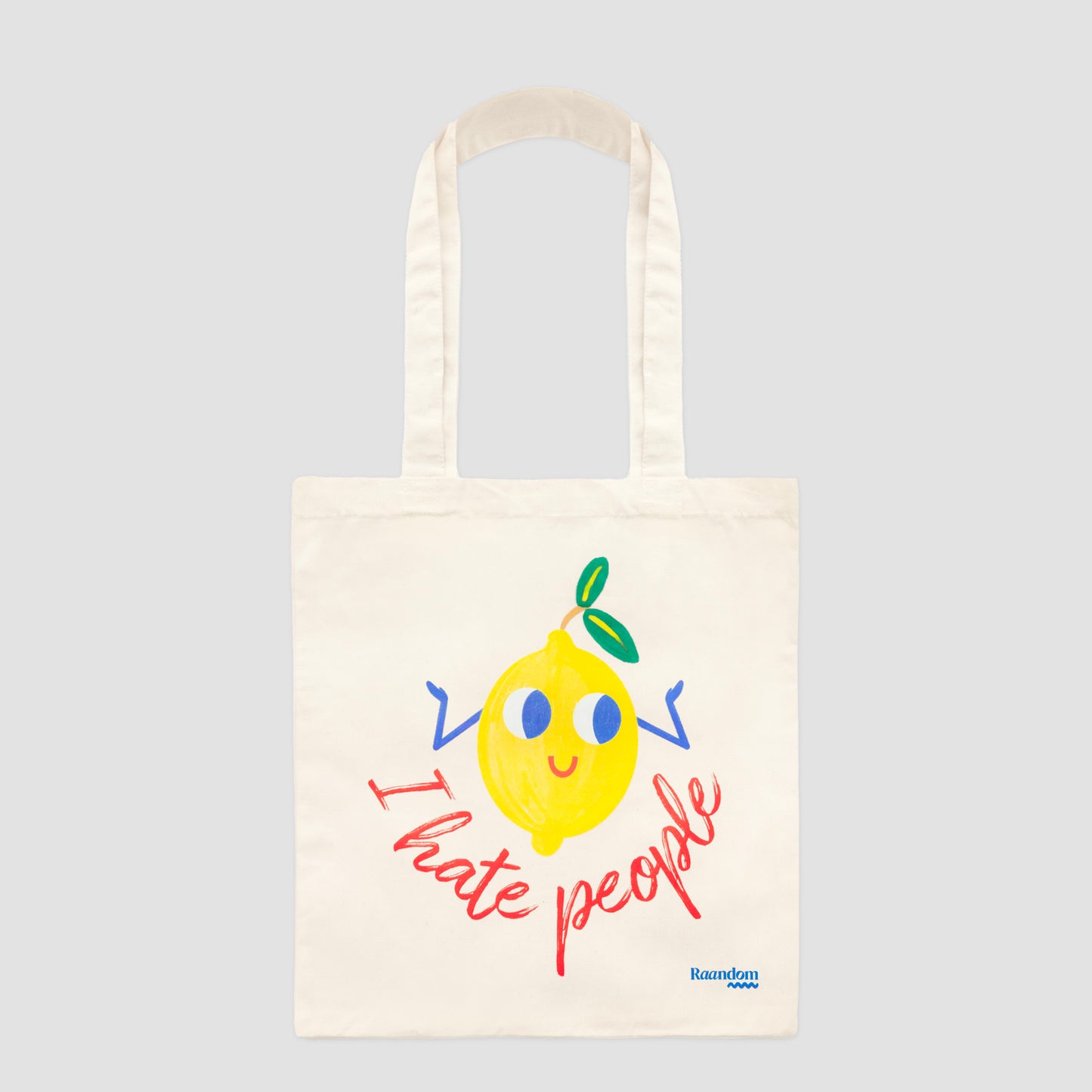 Totebag Limón Odia personas