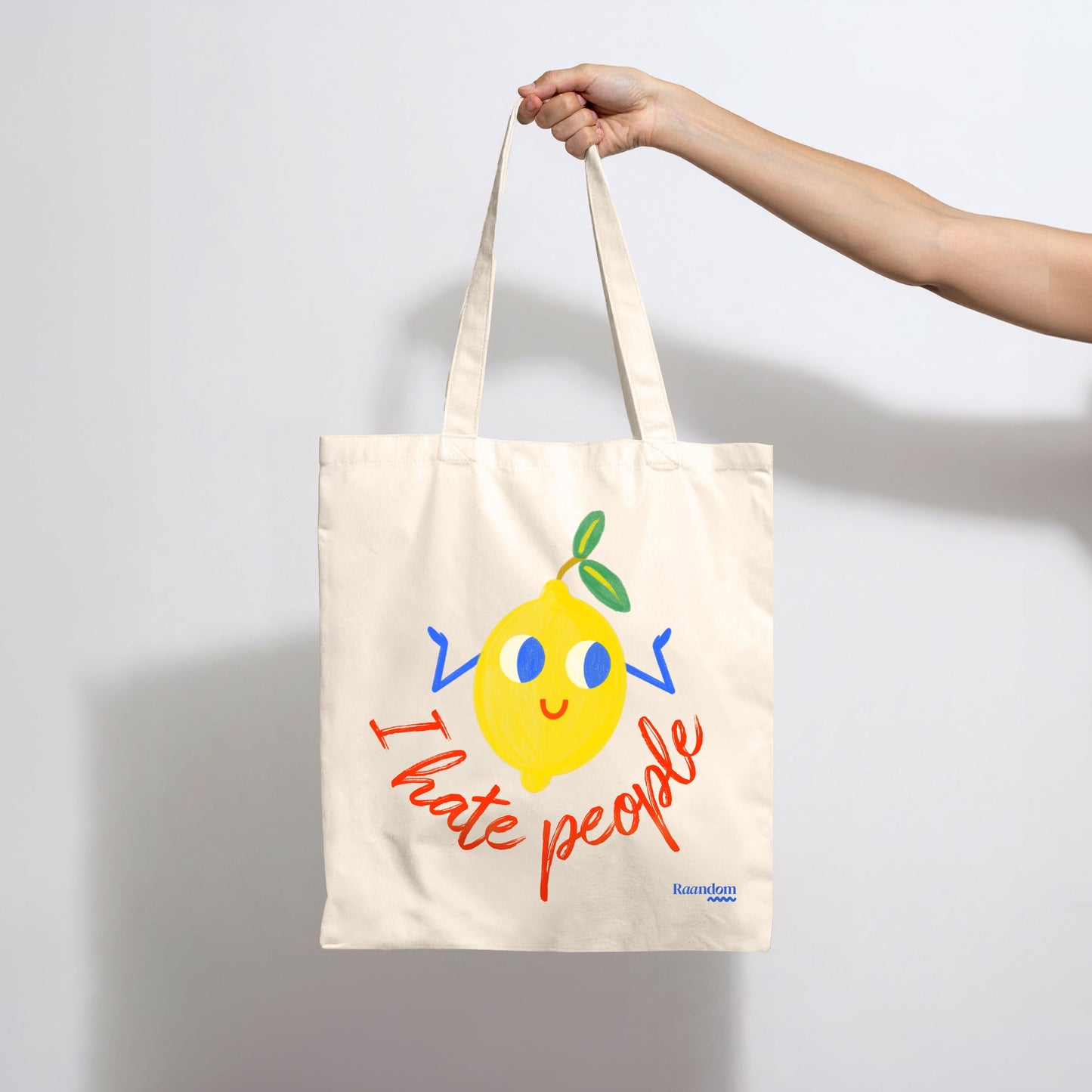 Totebag Limón Odia personas