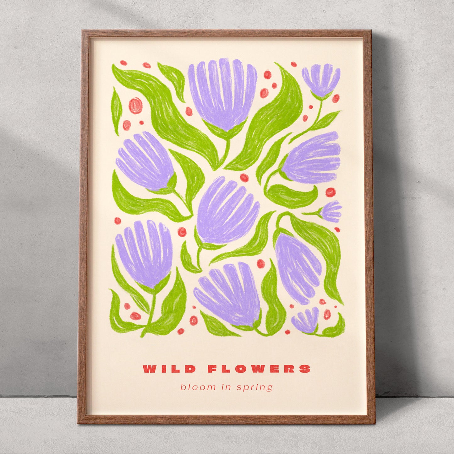 Wildflowers Poster