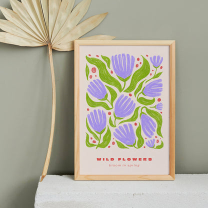 Wildflowers Poster