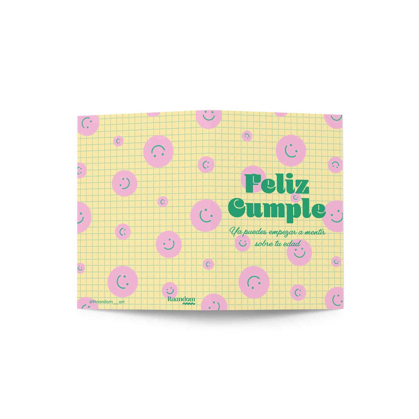 Tarjeta Smiley Cumpleaños