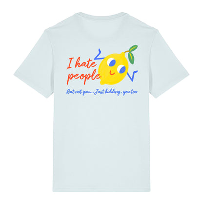 Camiseta Humor Limón - I Hate People