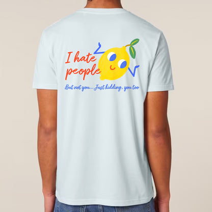 Camiseta Humor Limón - I Hate People
