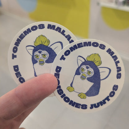 Pack Pegatinas Divertidas Retro
