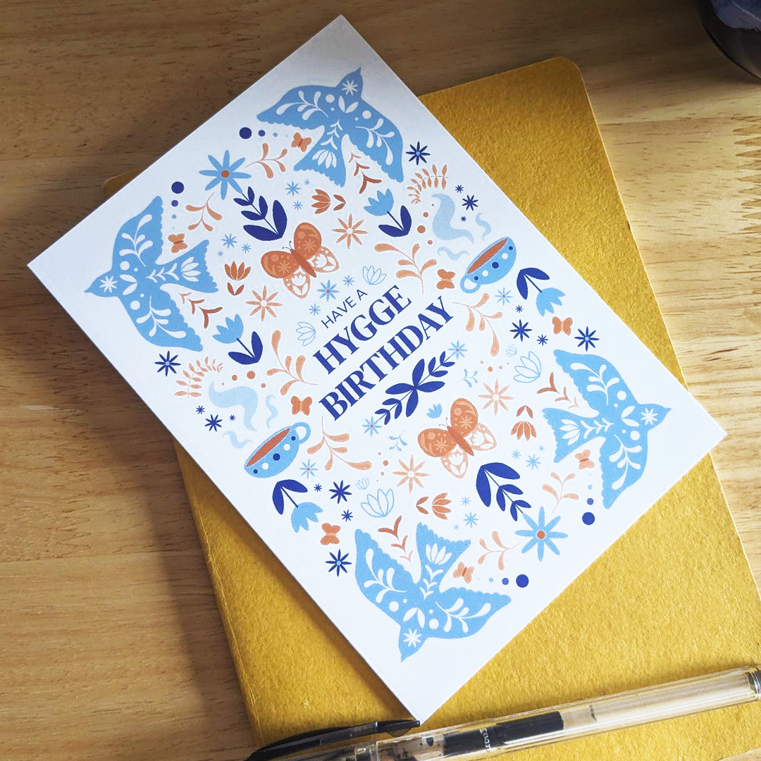 Hygge Tarjeta Cumpleaños