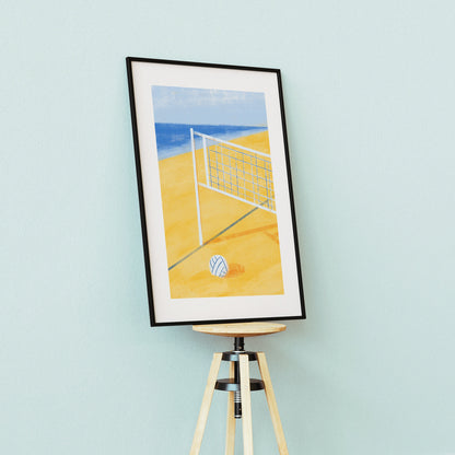 Beach Volleyball Poster