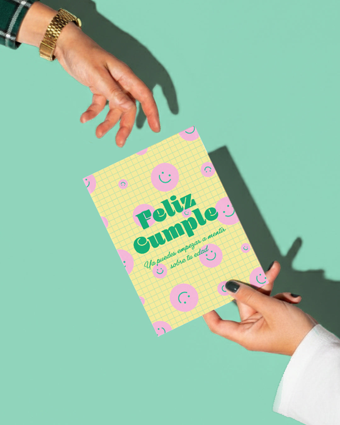 Tarjeta Smiley Cumpleaños