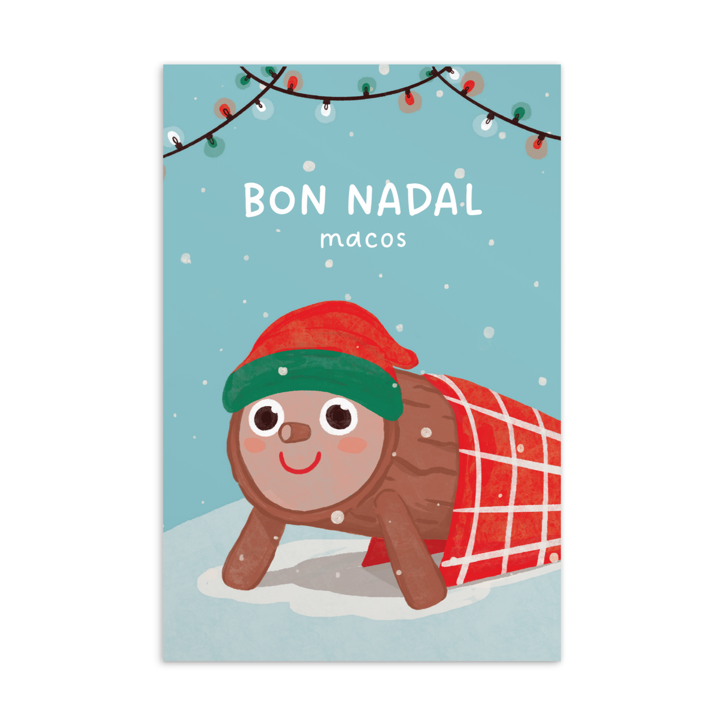 Postal Navidad Tió de Nadal