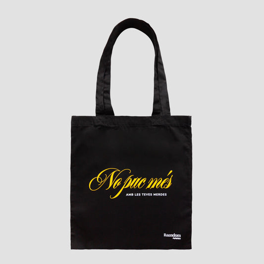 Totebag No Puc Més