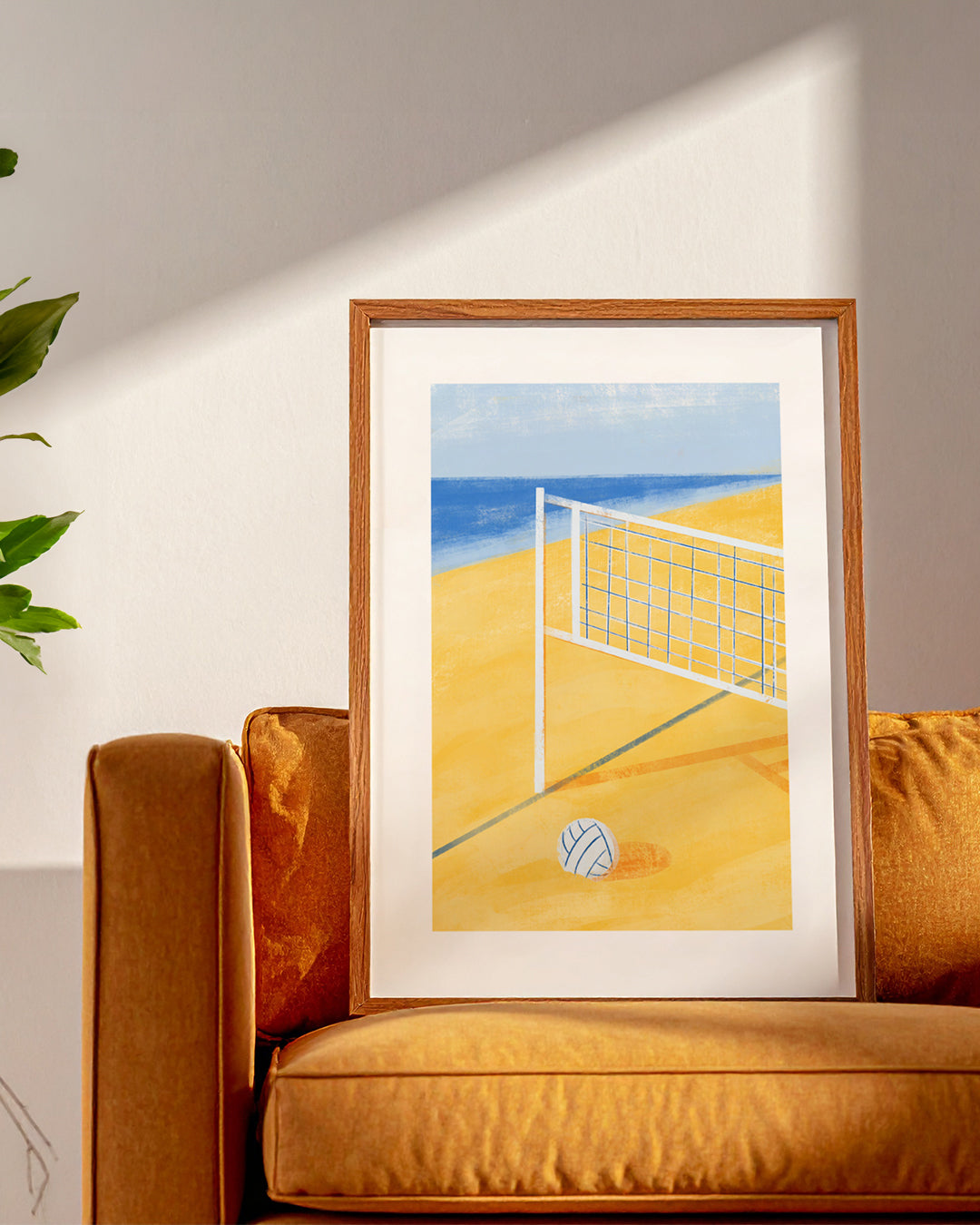 Beach Volleyball Poster
